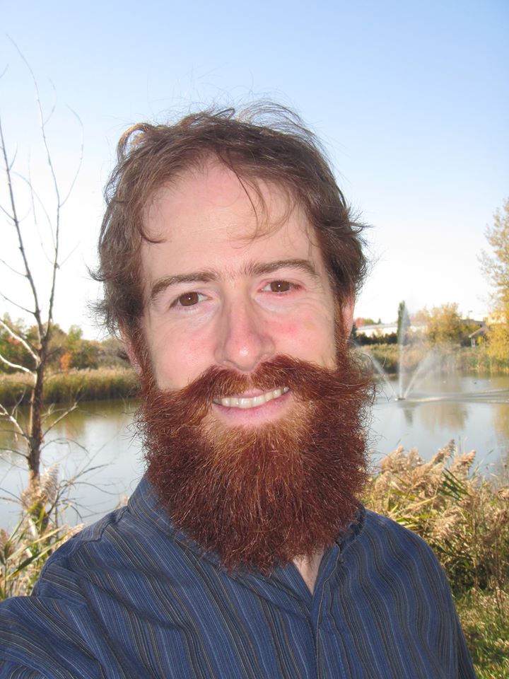 Francis Vigeant, candidat de Québec solidaire dans Chambly, a fait de l'environnement sa priorité.