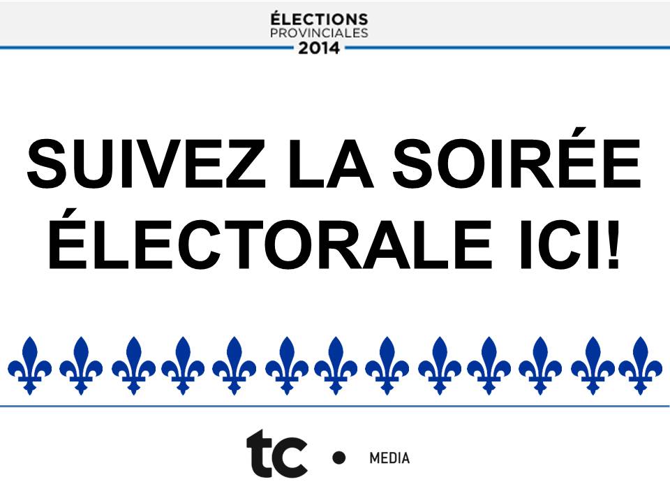 Suivez l'élection en direct!