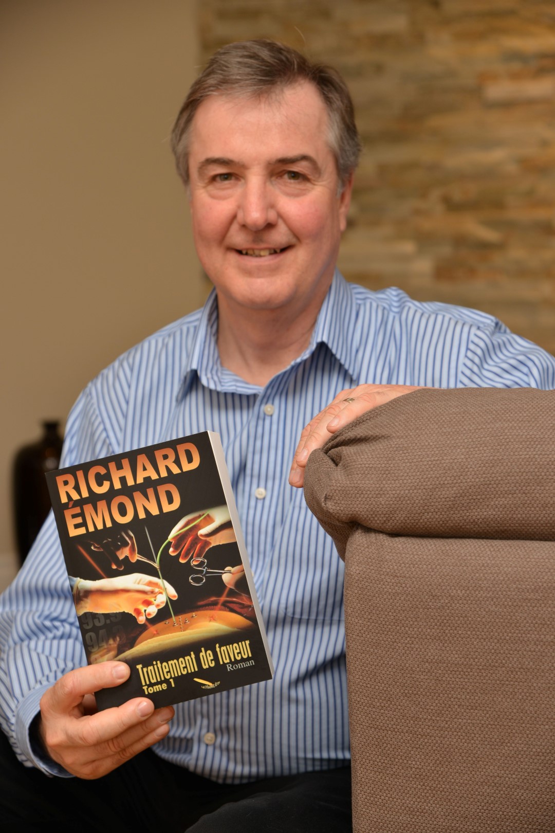 Le contact avec le milieu hospitalier a nourri l'imaginaire de Richard Émond.