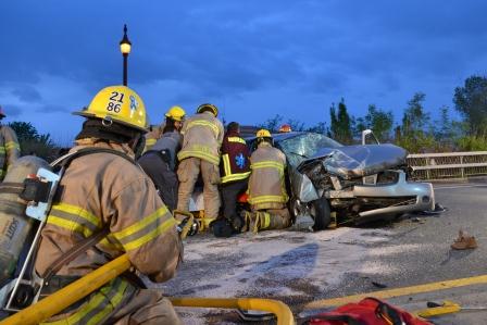 Deux quinquagénaires impliqués dans un accident de la route