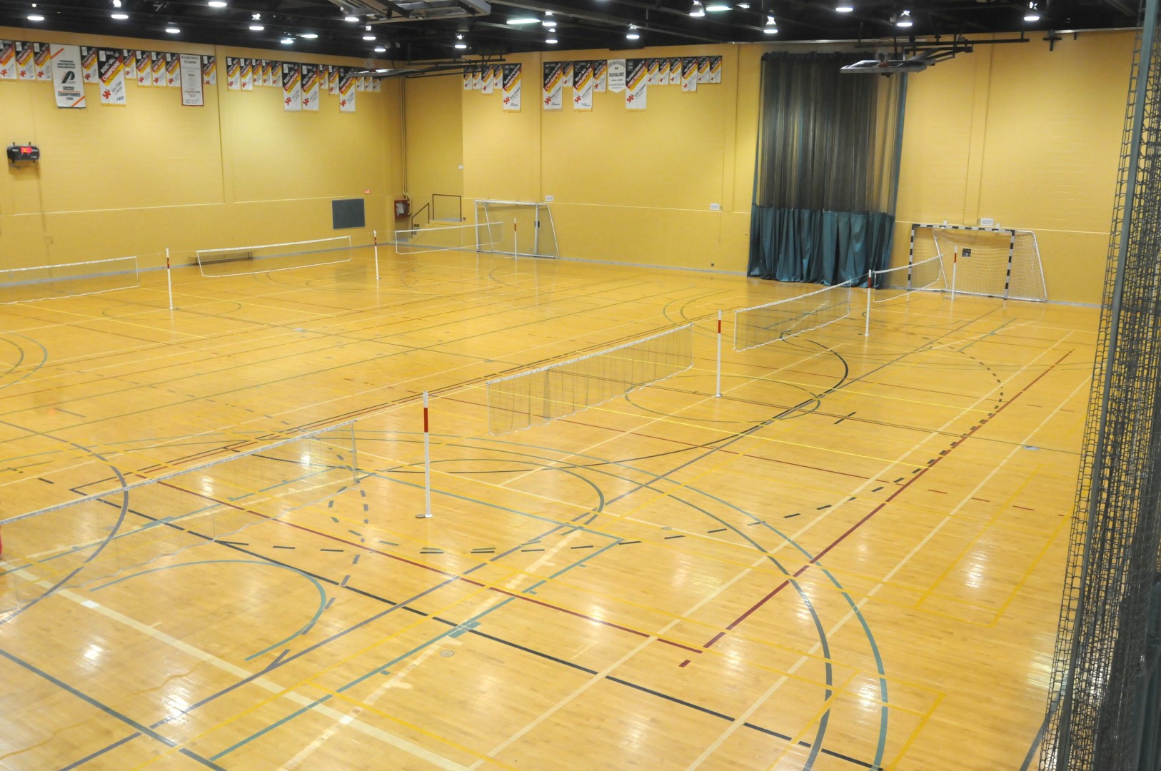 Le centre sportif cégep accueillera les compétitions de volleyball, de natation en piscine et de basketball