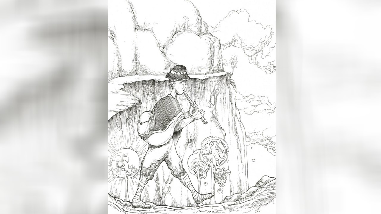 Le dessinateur Gonza Meza Vargas expose ses oeuvres à la maison Villebon de Beloeil