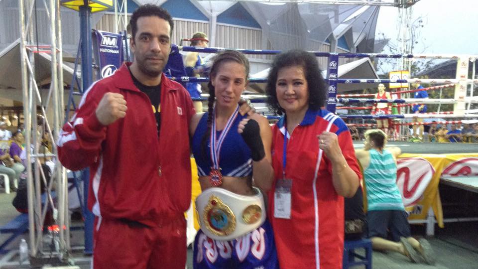 Kru Ash, Tricia Gaucher et P'Jung Jing