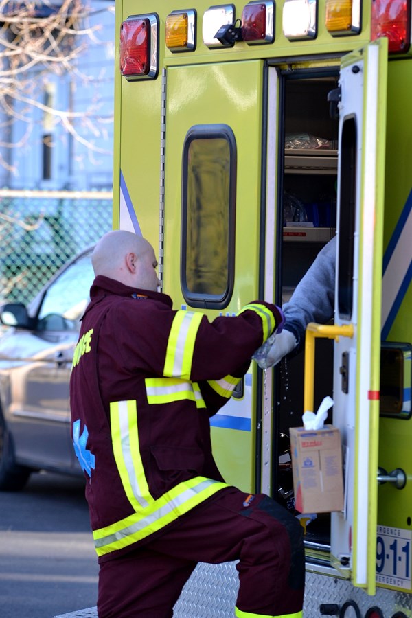 Un incendie fait un blessé leger