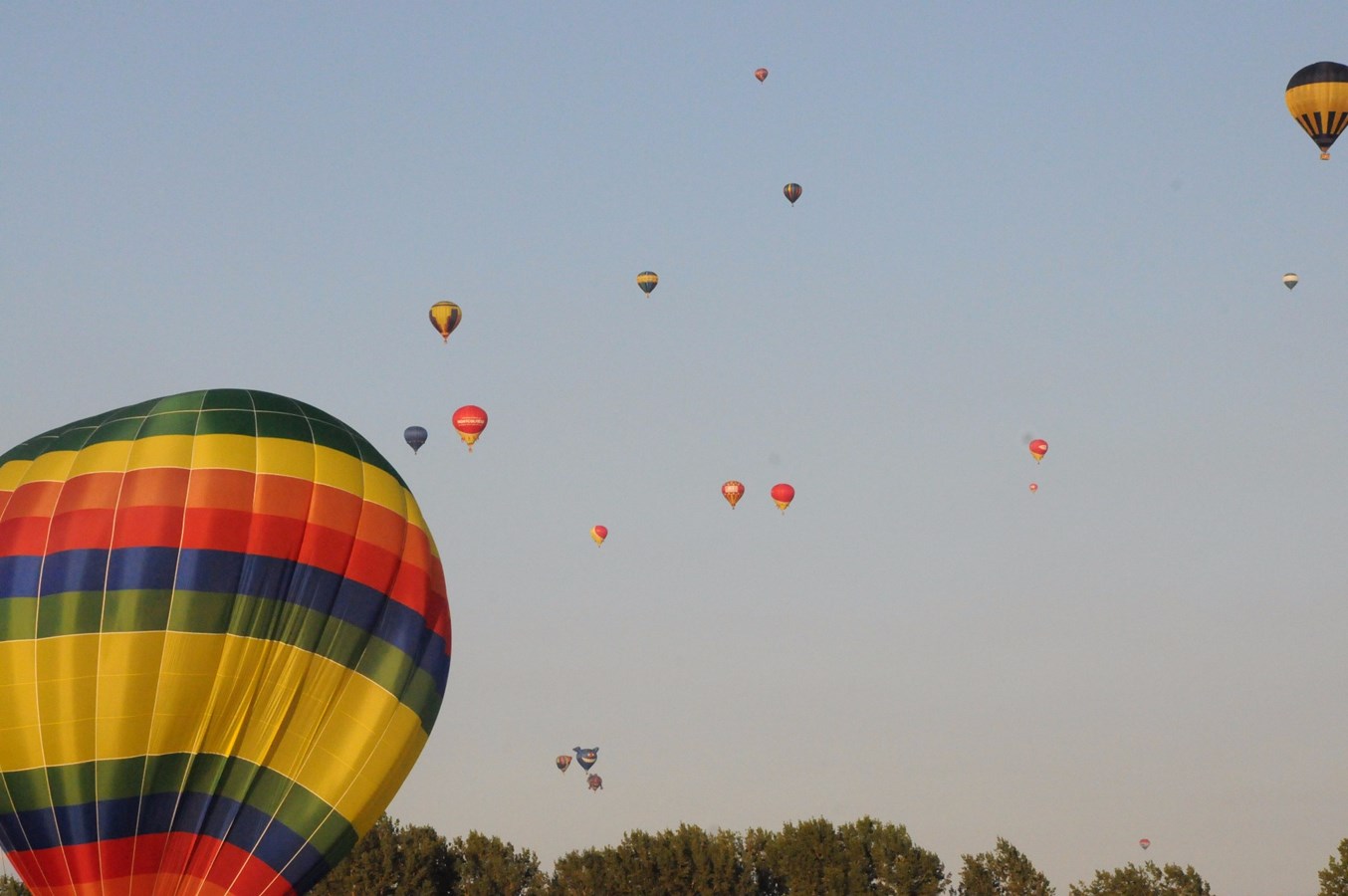 C'est partie pour la 34e édition de l'International de montgolfières de Saint-Jean-Sur-Richelieu