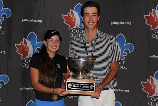 Laurent Desmarchais vole la vedette au Golf Château Bromont