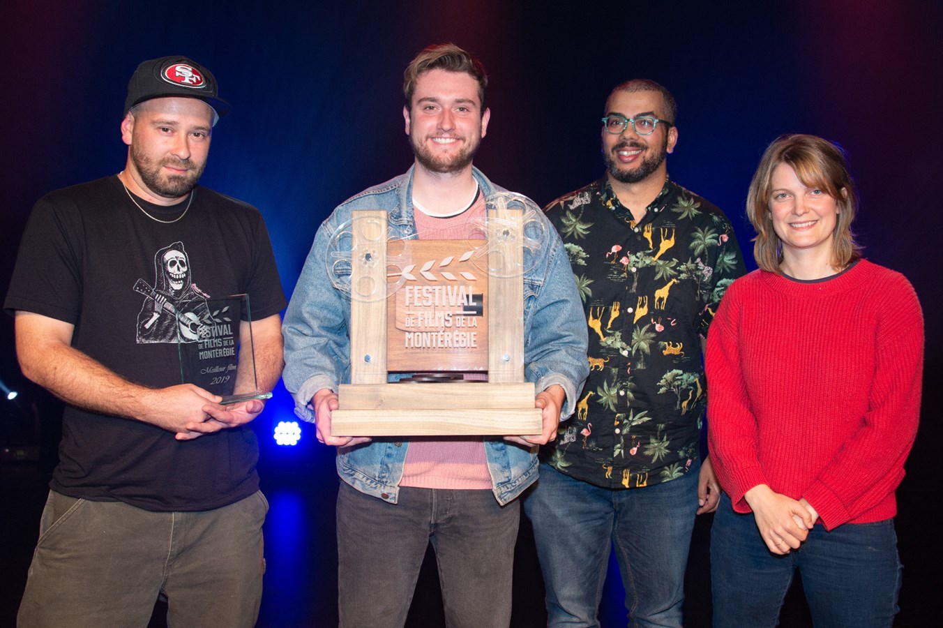 Anthony Coveney a remporté la Palme d'Or du festival, pour son film "Fuck les gars".