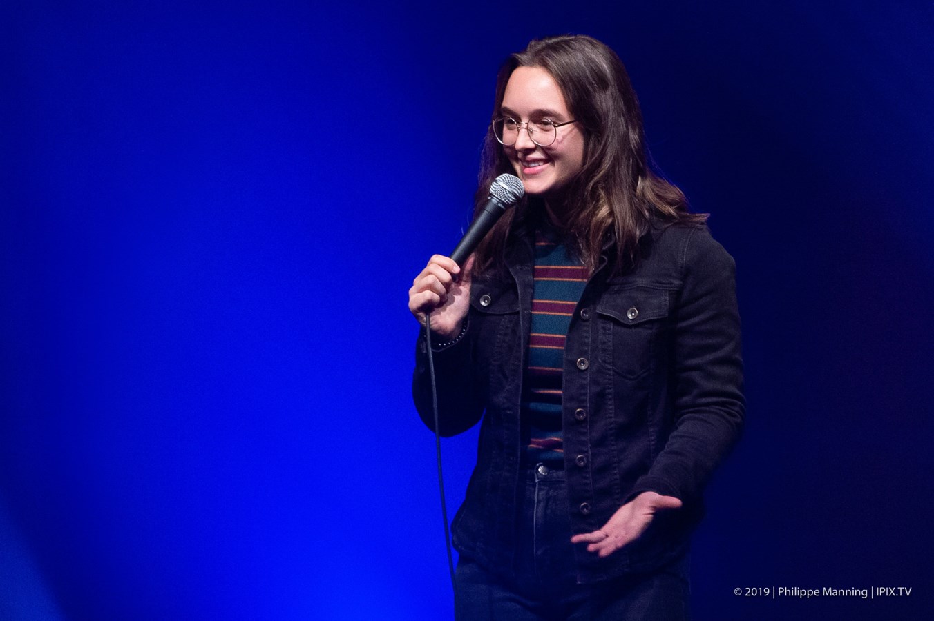 L'humoriste Marylène Gendron a diverti les cinéphiles.