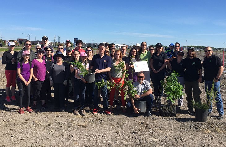 Un projet de reboisement social original à Saint-Jean-sur-Richelieu 