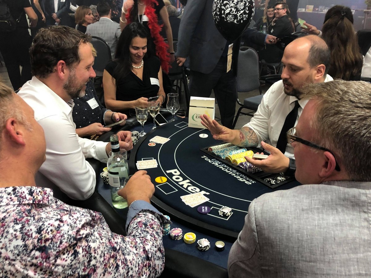 Un franc succès pour la soirée Casino clandestin de la CCIVR