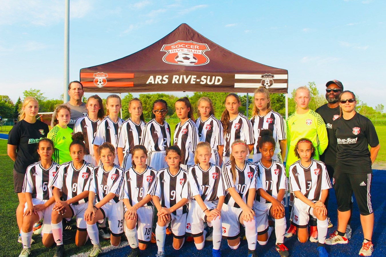 La relève du soccer de la Rive-Sud était en action à Saint-Georges de Beauce