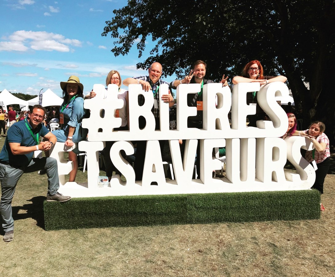 Le chef du Bloc Québécois, Yves-François Blanchet de passage à Chambly