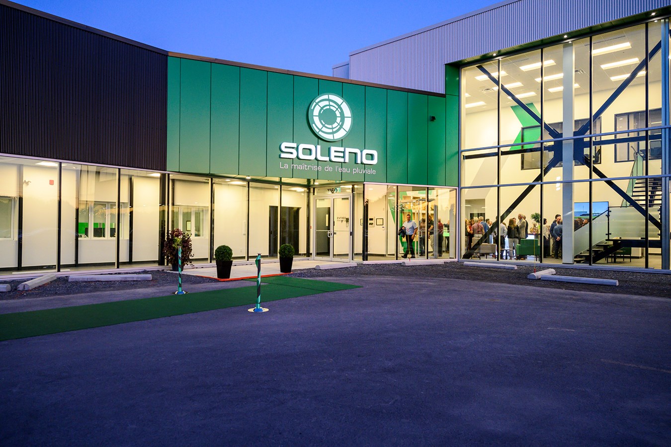 Soleno inaugure ses nouveax locaux