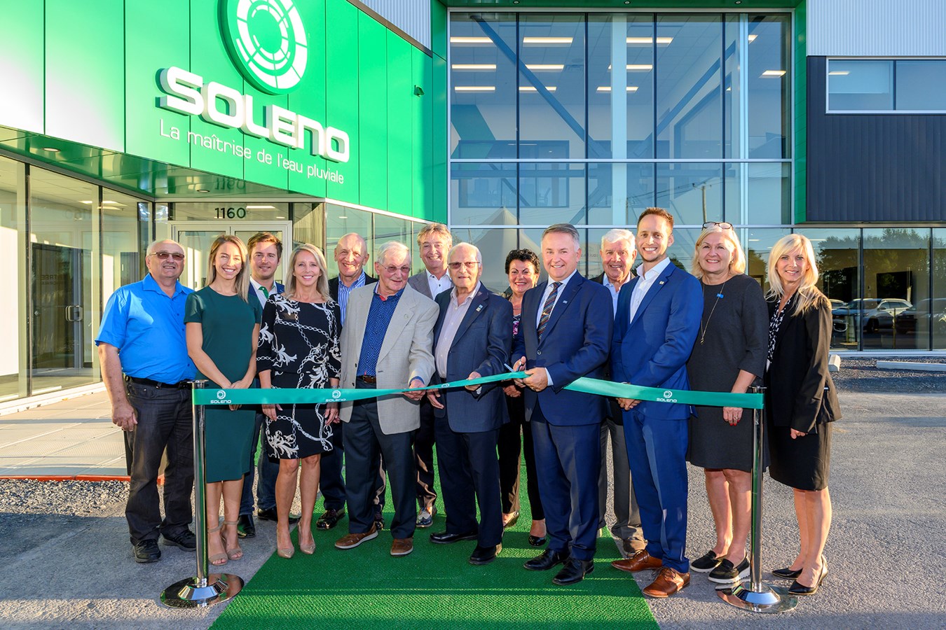 Soleno inaugure ses nouveax locaux