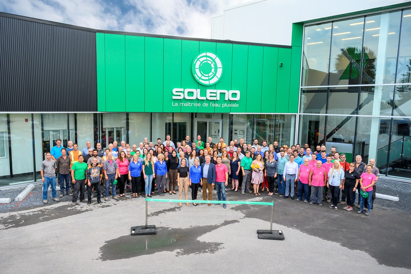 Soleno inaugure ses nouveax locaux