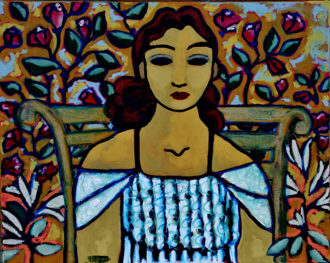 L'une des oeuvres de l'artiste Isabelle Grondin, Central Park, NYC.