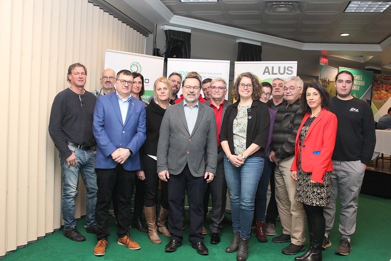 Les participants au programme ALUS.