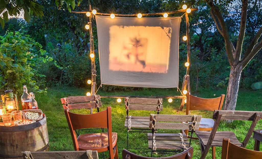Du cinéma en plein air, directement chez vous ça vous dit?