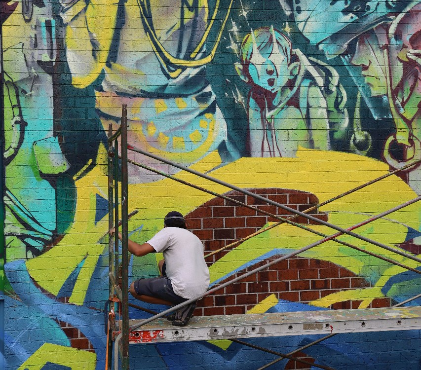 Une première murale à Chambly, un projet rassembleur