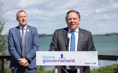 À Sorel-Tracy, François Legault assure la relance