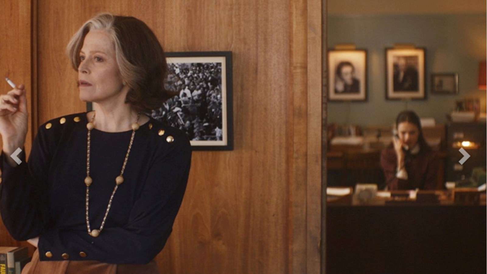 Philippe Falardeau n'avait que de bons mots pour Sigourney Weaver qui tient le rôle principal dans Mon année Salinger