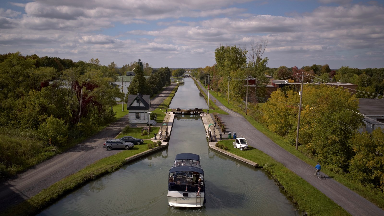 Travaux de réfection de la piste au lieu historique national du Canal-de-Chambly