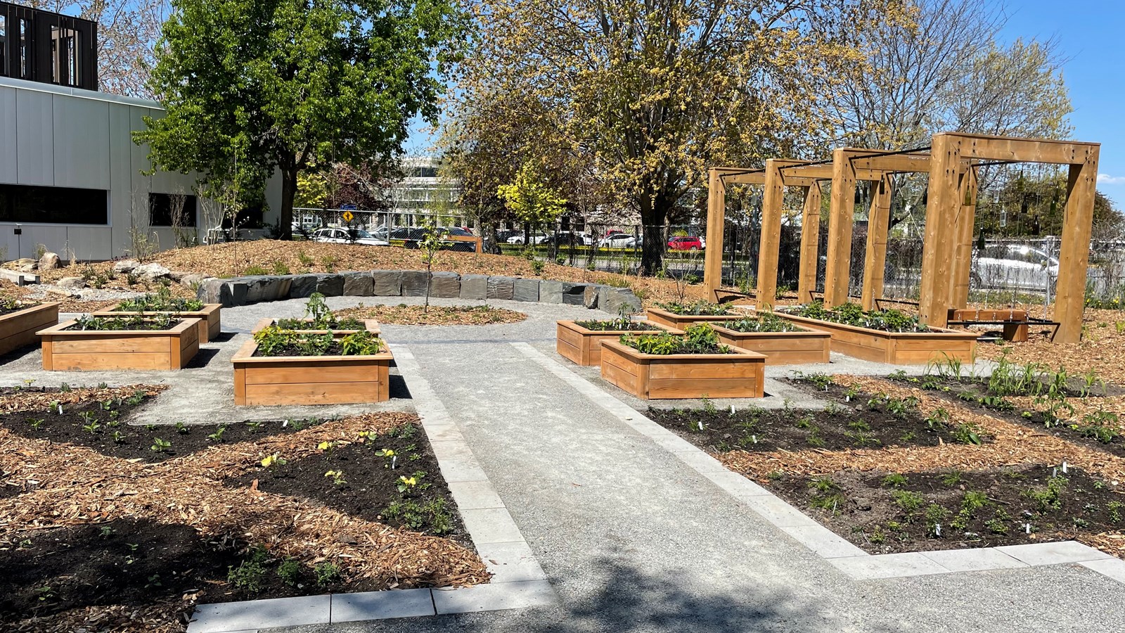 Inauguration du jardin InterLAB