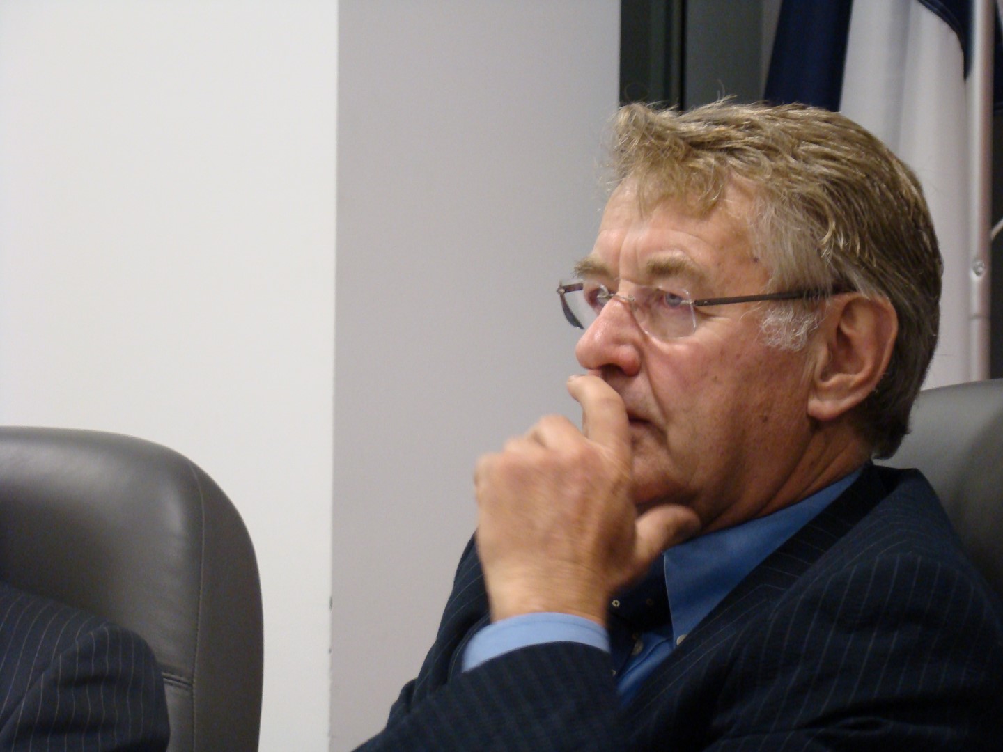 Le maire de Yamaska Louis Joyal.(Photo : André Péloquin)