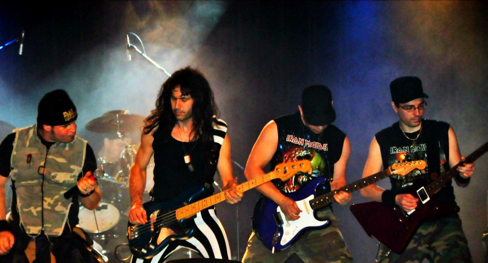 Aces High, un hommage à Iron Maiden, a été fondé par le sorelois Éric Charbonneau. (Photo : Gracieuseté)