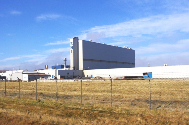 RHI Canada à Bécancour. Photo LE COURRIER SUD