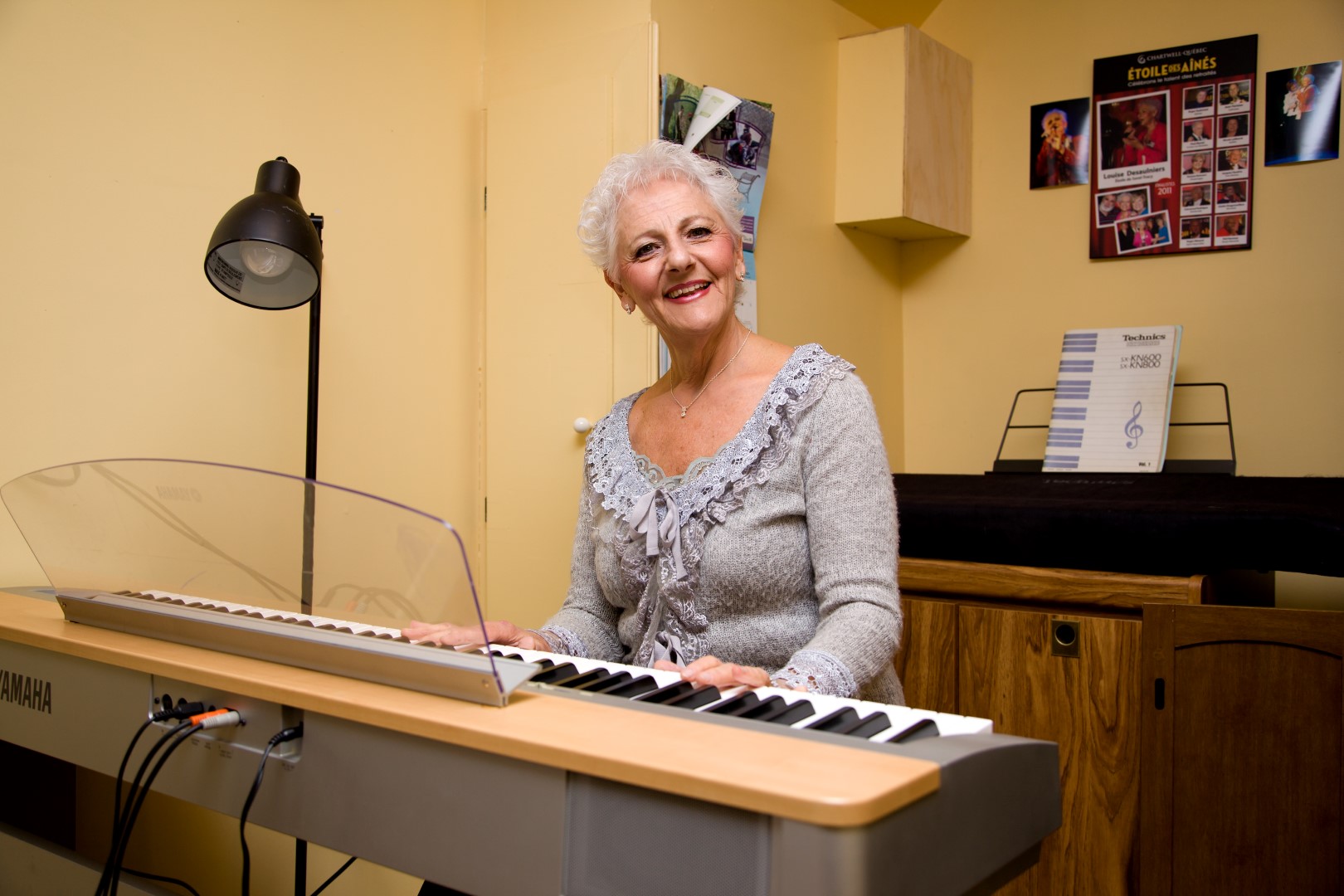 Âgée de 67 ans, Louise Desaulniers gagnait en 2011 la finale régionale du concours L’Étoile des aînés.