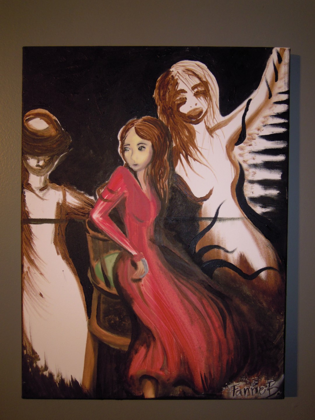 Une œuvre signée Fannie Brisson.
