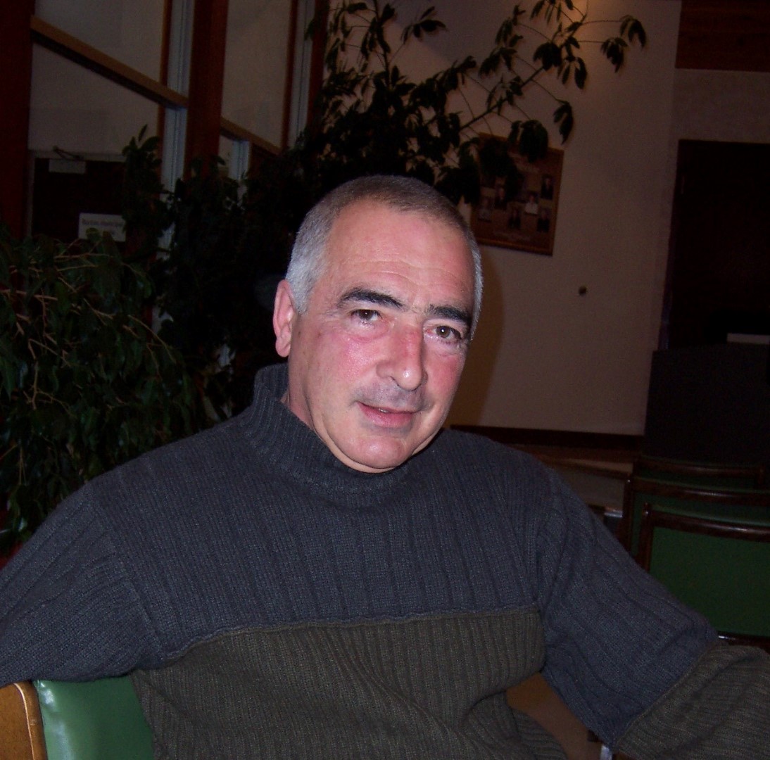 André Descôteaux, maire de Pierreville