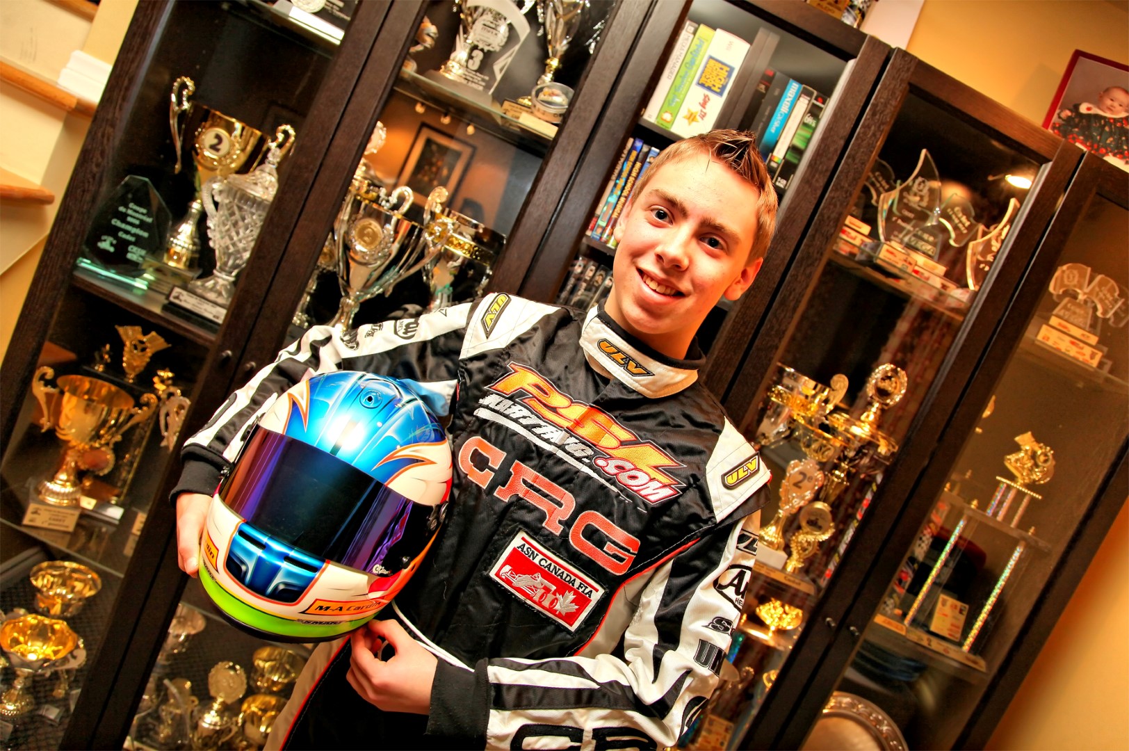 Le pilote Marc-Antoine Cardin.