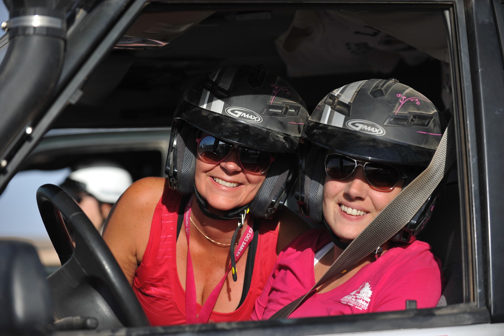Annick Richer et Fanny Juliano ont terminé ont terminé en douzième position sur les 185 équipes participant au Trophée Roses des sables.
