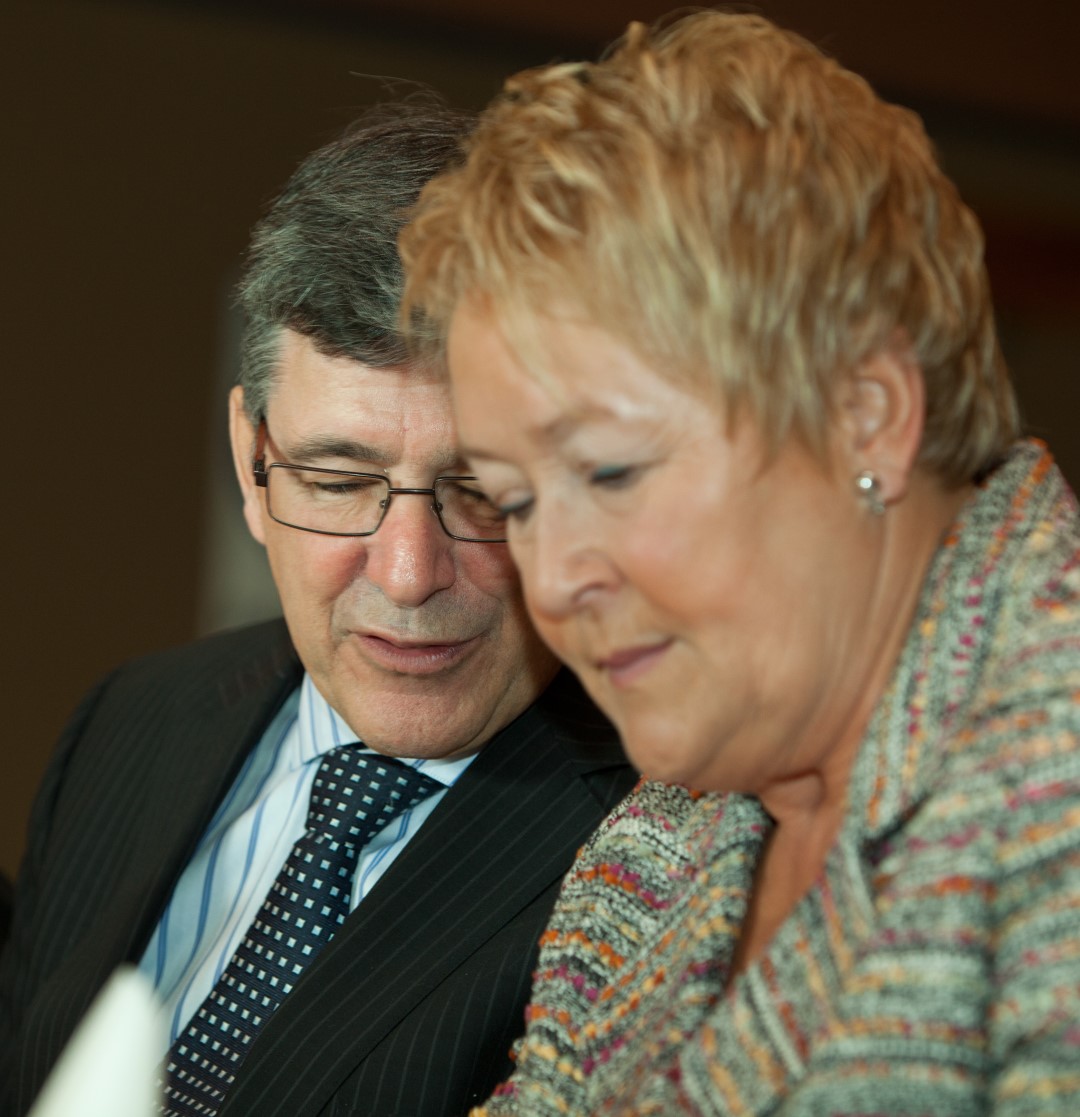 Pauline Marois était de passage à Sorel-Tracy pour rendre hommage à l'ex-député de Richelieu Sylvain Simard.