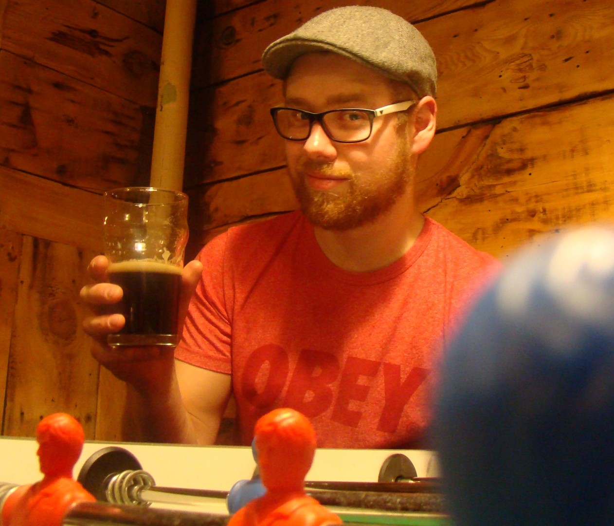 Nicolas Perron du pub irlandais O’Callaghan.
