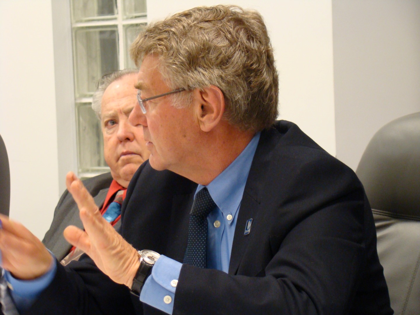 Le maire de Yamaska, Louis Joyal. 