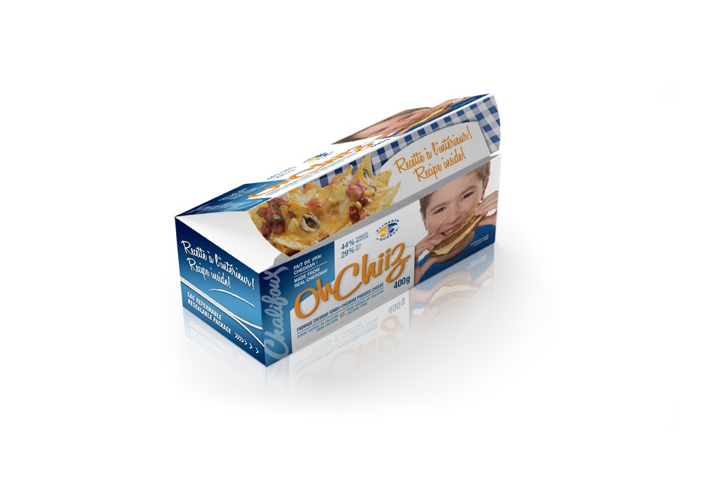 Le Oh Chiiz, le nouveau fromage cheddar fondu de Chalifoux.