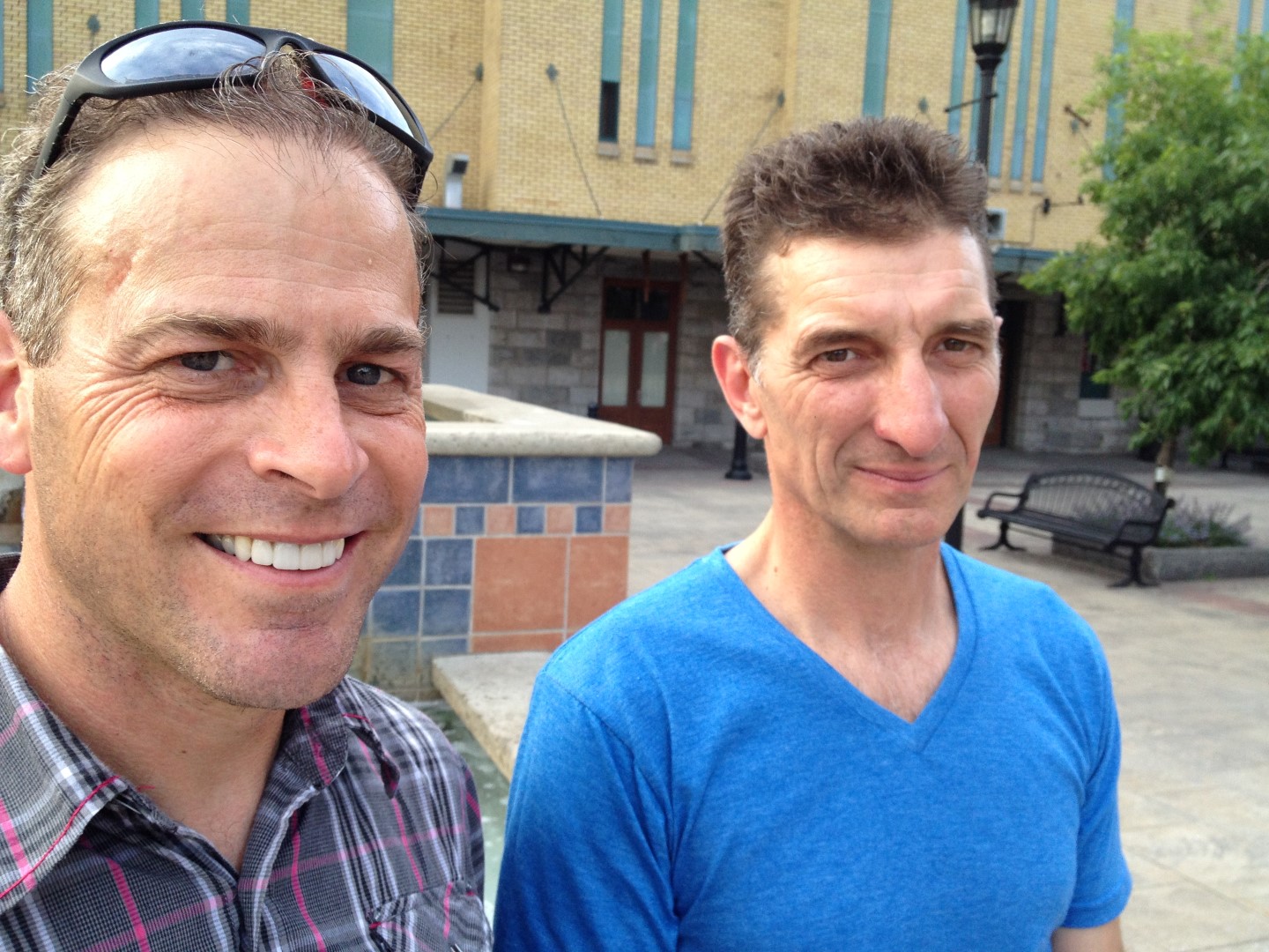 Stéphane Béland et Marc Castonguay.
