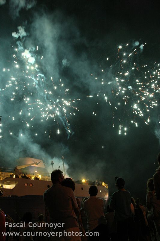 Le fameux feu d'artifice