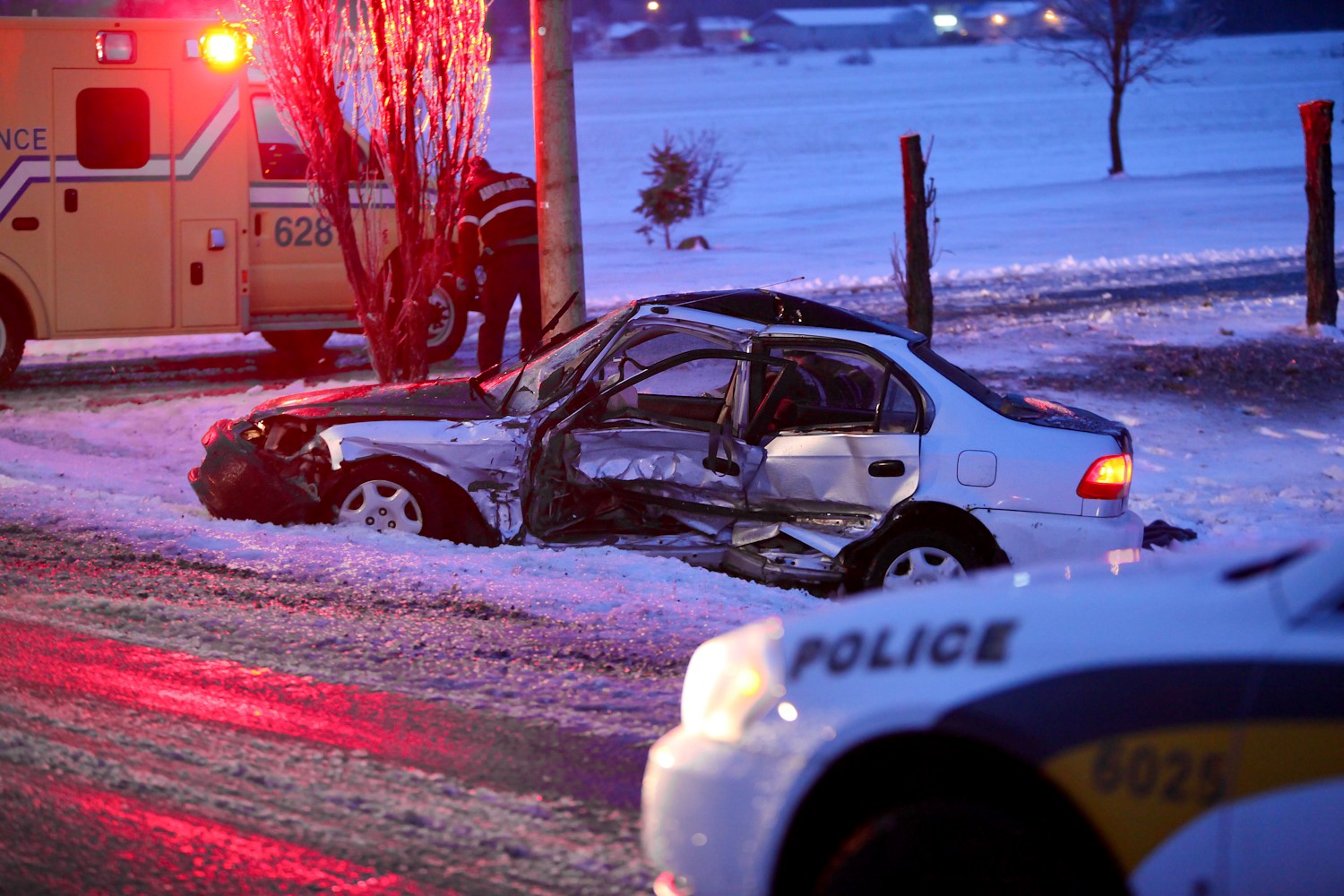 L'an dernier, du 1er avril 2011 au 31 mars 2012, un total de 1103 accidents de la route ont été répertoriés sur le territoire de la Sûreté du Québec de la MRC de Pierre-De Saurel.