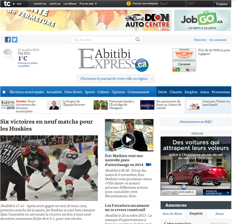Nouveau Site Local