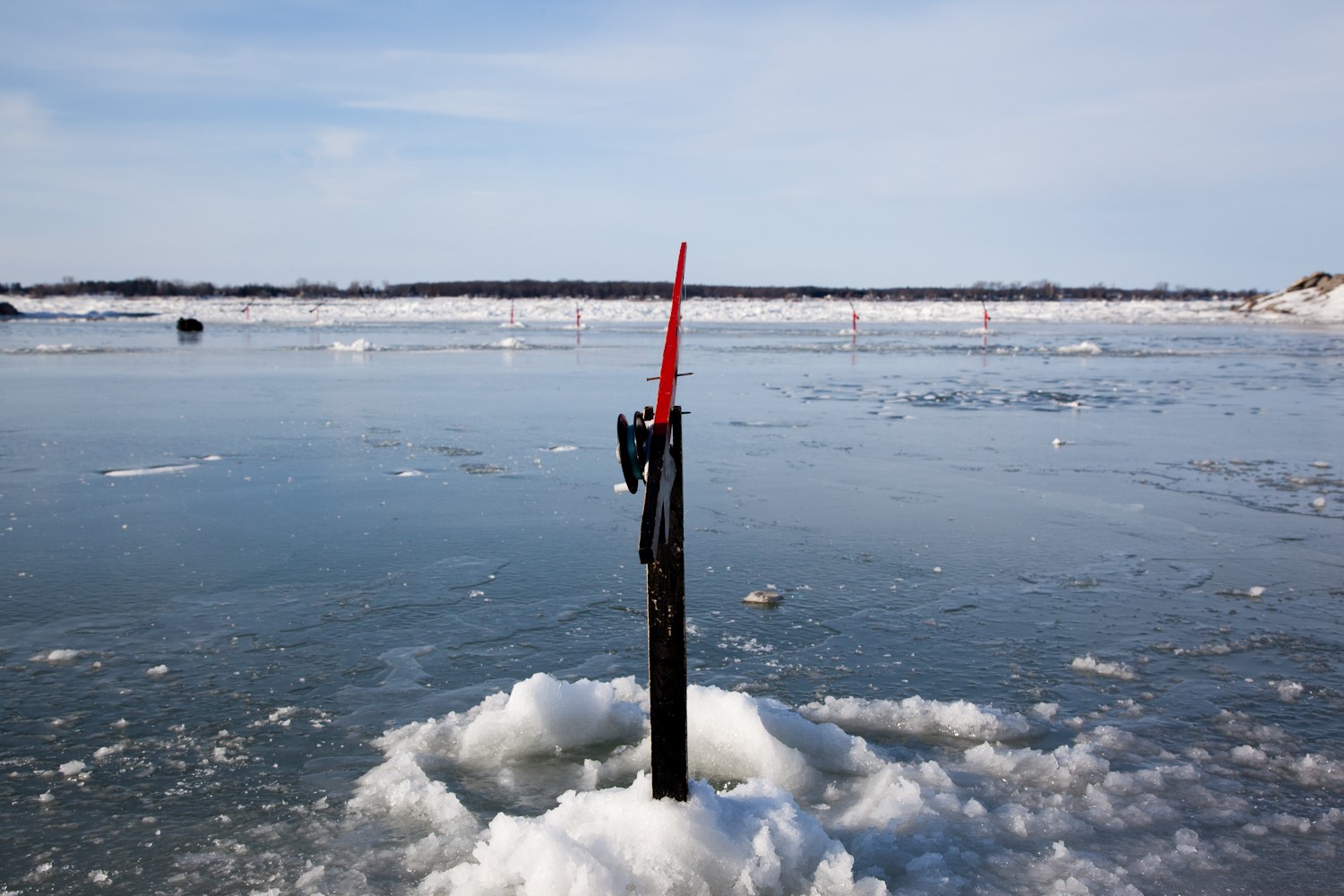 Pour l'Aire faunique communautaire, la baisse du nombre de pêcheurs signifie une diminution de revenus, puisque l’organisme perçoit des redevances sur les droits d’accès.