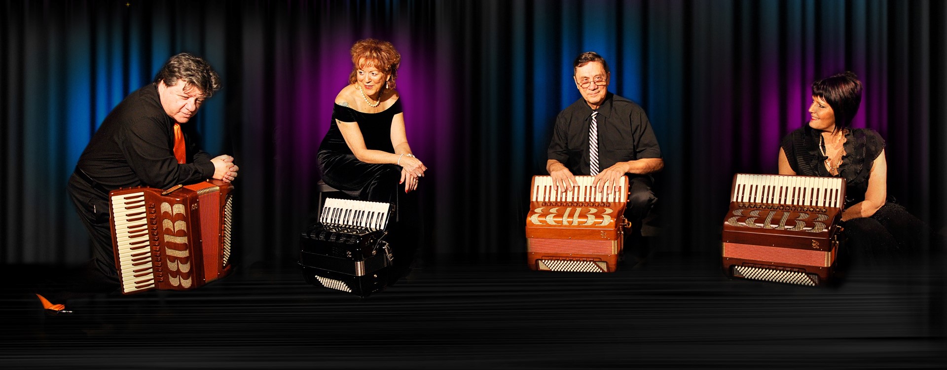 Quatre accordéons