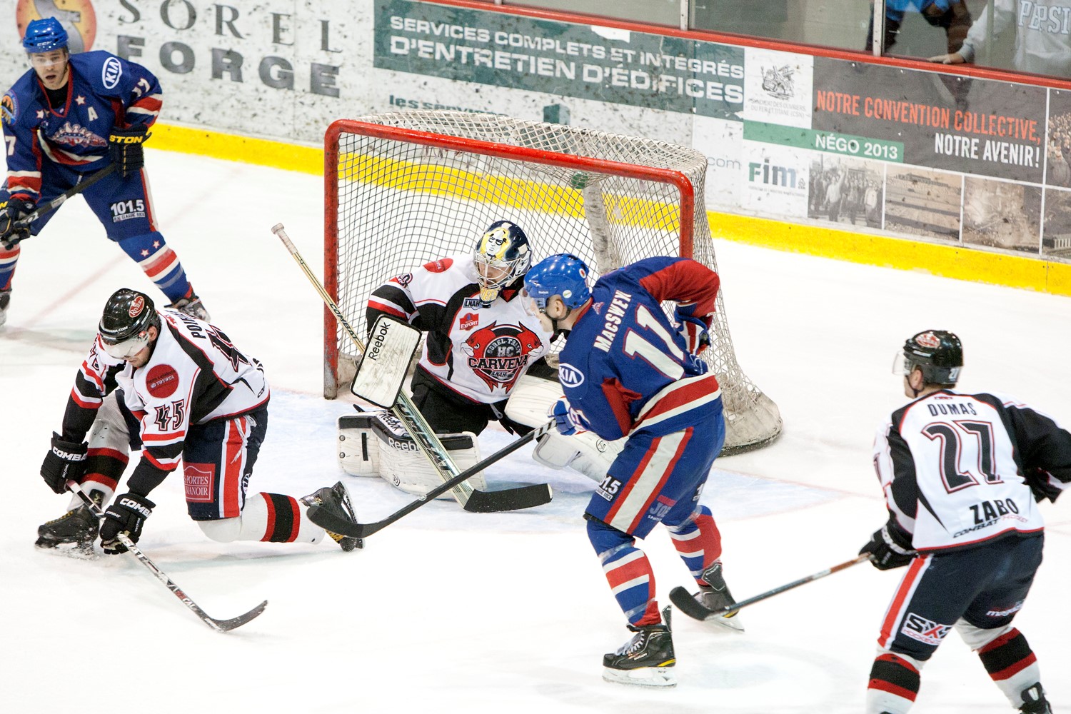 Le HC Carvena a éliminé les Riverkings de Cornwall en fin de semaine.