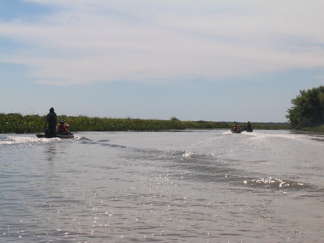 Contrairement à la Baie Lavallière (photo), la pêche à la perchaude est interdite sur le lac Saint-Pierre et en aval du pont Laviolette.