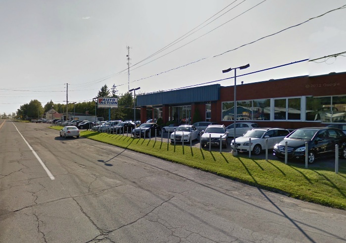 AutoAction est située au 90, rue Marie-Victorin, à St-François-du-Lac.