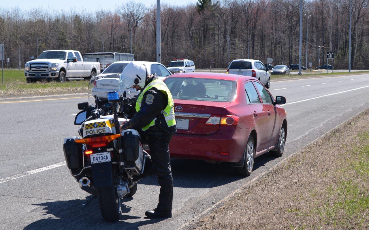 Plus d’une centaine de constats d’infraction ont été donnés.