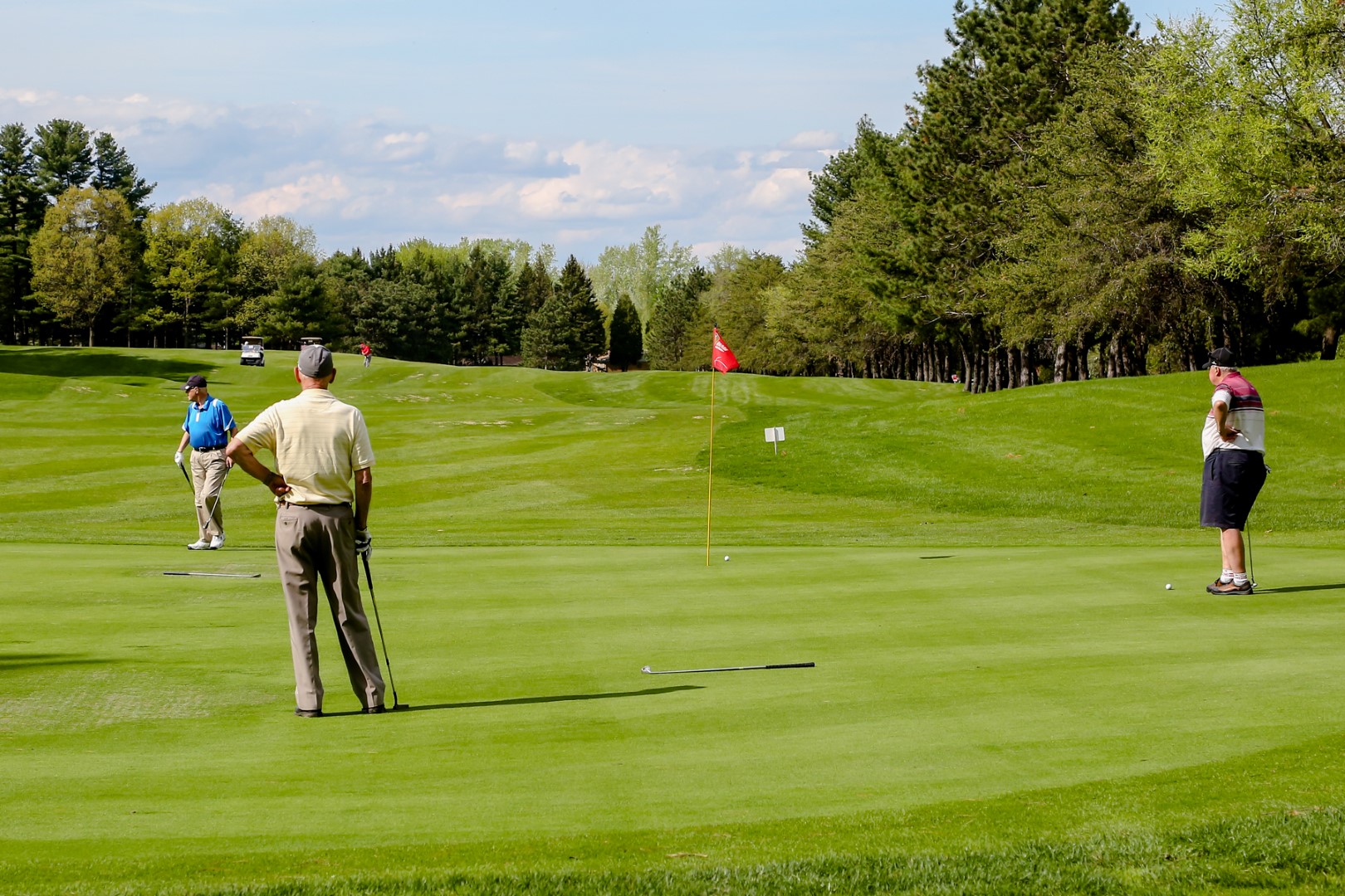 Parce qu’un club de golf, il faut aussi que ce soit social&nbsp;», explique Christian Manègre.